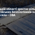У Донецькій області зростає кількість атак російських безпілотників на міста та села – ОВА