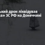 Український дрон ліквідував «пінгвіна» ЗС РФ на Донеччині