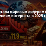 Россия стала мировым лидером по отключениям интернета в 2025 году