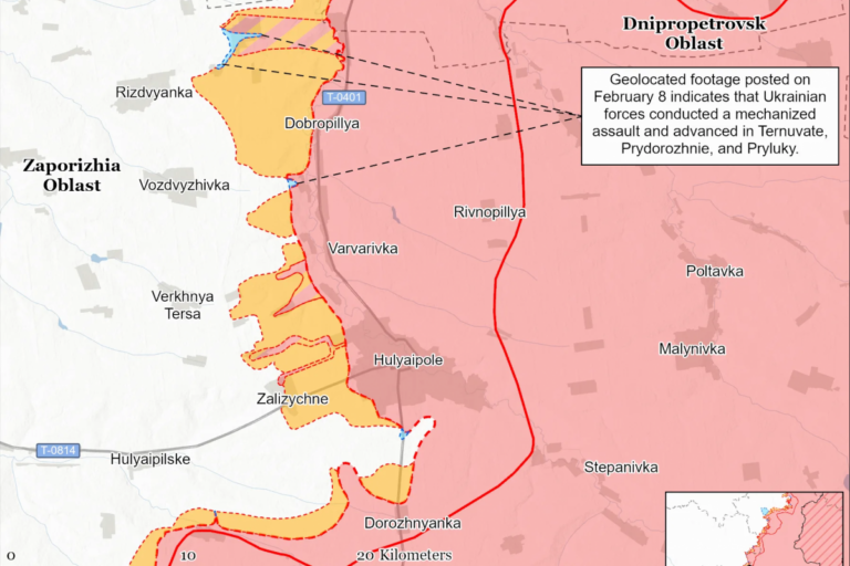 Українські війська просунулися у Запорізькій області – ISW