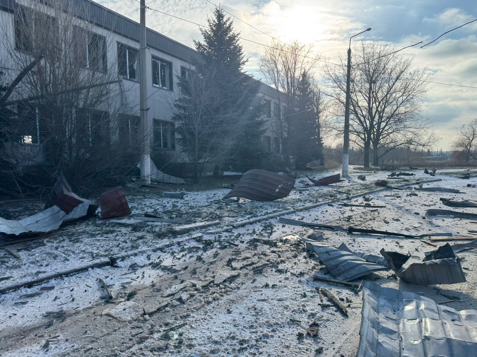 Последствия авиационного удара по Славянску. Фото: Вадим Лях