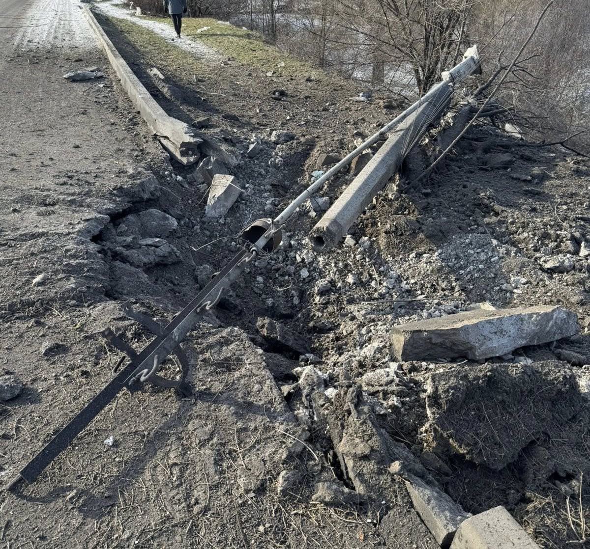 Наслідки авіаційного удару по Слов'янську. Фото: Вадим Лях