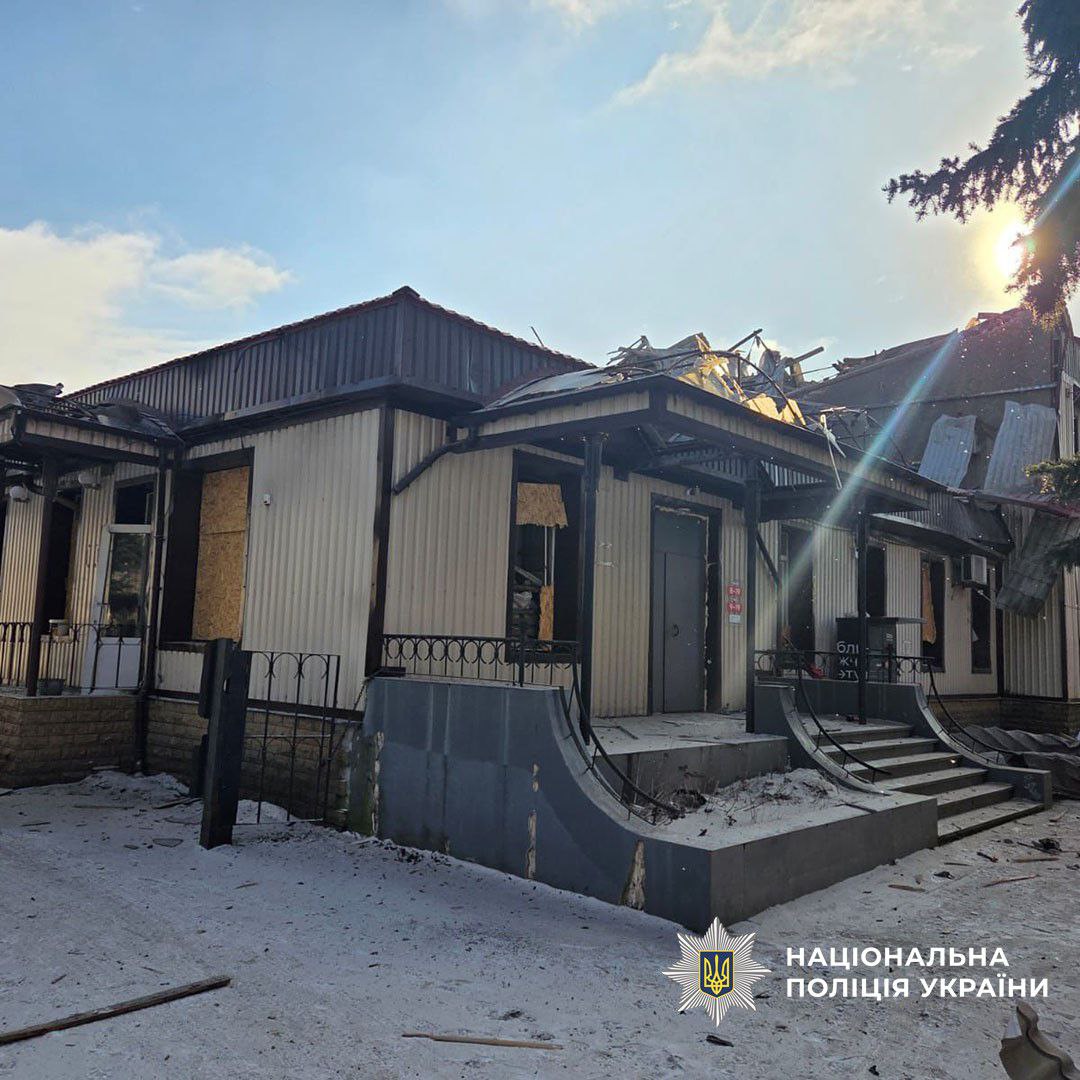 Наслідки російських ударів по Донецькій області. Фото: Нацполіція України