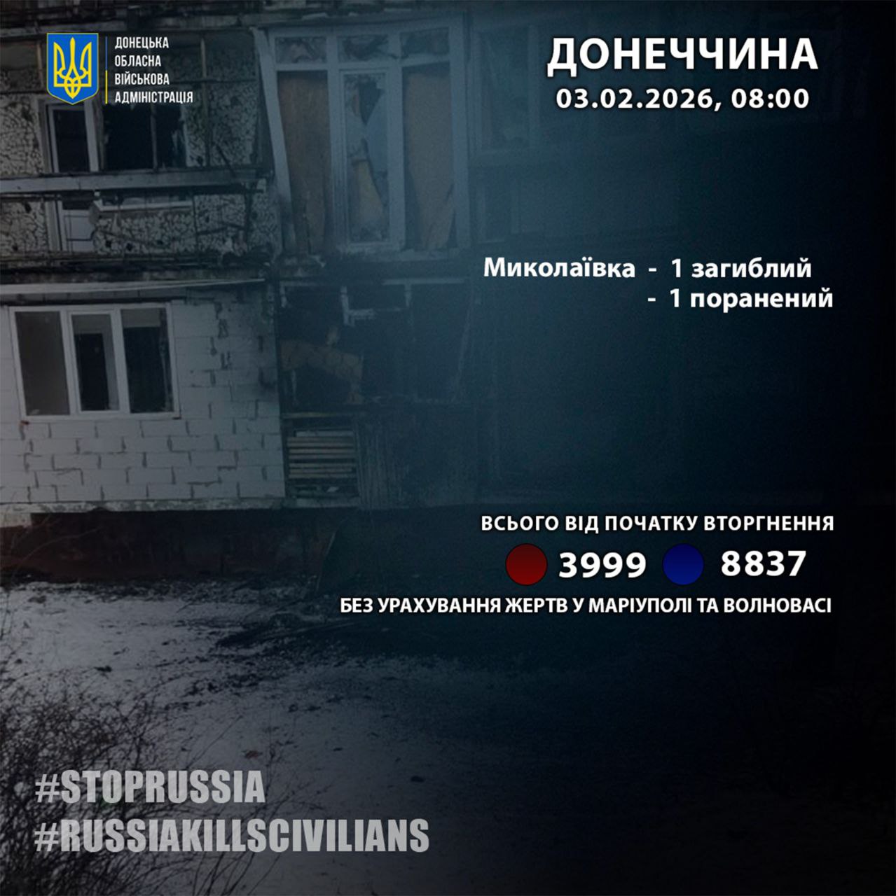 Скріншот: Донецька ОВА