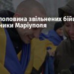 Більша половина звільнених бійців ЗСУ — захисники Маріуполя