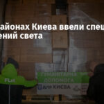 В двух районах Киева ввели спецграфик отключений света