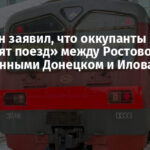 Пушилин заявил, что оккупанты «запустят поезд» между Ростовом и захваченными Донецком и Иловайском
