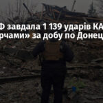 Армія РФ завдала 1 139 ударів КАБами та «Смерчами» за добу по Донецькій області