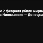 Россияне 2 февраля убили мирного жителя в Николаевке — Донецкая ОВА