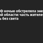 Армия РФ ночью обстреляла энергетику Донецкой области: часть жителей осталась без света