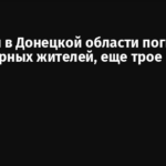 За сутки в Донецкой области погибли двое мирных жителей, еще трое ранены